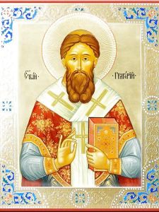 Рукописная икона Григорий Палама