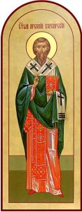Рукописная икона Арсений Керкирский