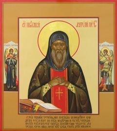 Рукописная икона Анатолий Печерский