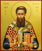 Рукописная икона Григорий Палама
